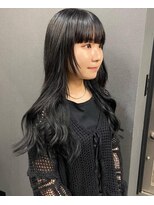 ボアップ 難波店(boappu)&nbsp;#プルエクステ#エクステ#暗髪#レイヤーカット#ロングヘア