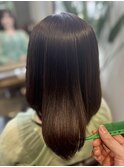 【天使の艶】髪質改善縮毛矯正+メンテナンスカット