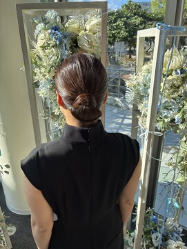 ヘアセット専門サロン by OKINAWA WATABE WEDDING 那覇店 タイトヘア