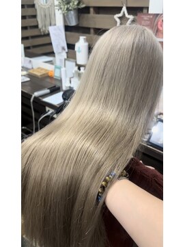 ココテラス(coco terrace) ブリーチ/ケアブリーチ/ダブルカラー/ミルクティー