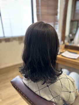 ヘア カンパニー トワ 千葉店(TOWA) 巻くのが苦手な方に！ゆるっとニュアンスパーマ！