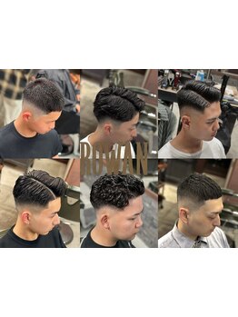 【フェードやパーマなどbarberスタイルが得意】豊田の男の最終地点。"かっこいい"を追求。