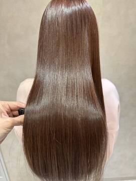 トリートメントでツヤツヤな髪に♪