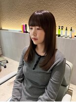 ヨキ(yoki.) レイヤーカット×艶ブラウン【髪質改善】