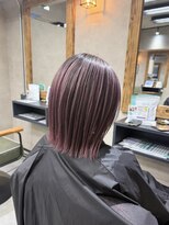 サニー 渋谷(SUNNY)&nbsp;バレイヤージュ、ハイライト、レイヤーカット、ダブルカラー