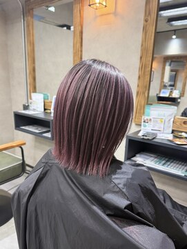 サニー 渋谷(SUNNY) バレイヤージュ、ハイライト、レイヤーカット、ダブルカラー