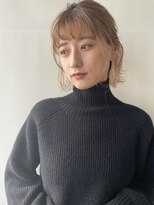 ディスアンドザット あびこ店(THIS&THAT)&nbsp;ボブ×ハイトーンベージュ