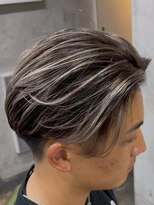 アポロ 横浜駅店(apollo)&nbsp;MEN’S HAIR/サーフカール/刈り上げセンターパート/ブリーチ