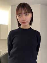 作り込みすぎない可愛いnaturalヘアー　檜垣