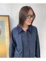 ヤキイモ(yakiimo)&nbsp;切りっぱなしボブ×艶カラー【志木美容室】