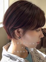 バディ 中野駅前店(BUDDY)&nbsp;ショート/レッドカラー/似合わせショート/中野美容室