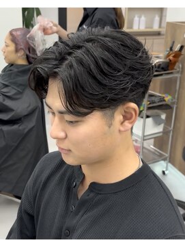 メンズサロンラシルバイレストプラス(MEN'S SALON racil by rest plus) ニュアンスフェザーパーマ