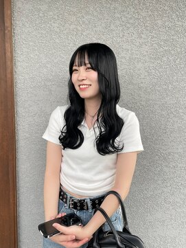 棗 ブルーブラック ダークカラー 透明感カラー