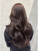 ヘアデザインファブロ イオンモール宮崎店(hair design FABRO.)&nbsp;【FABRO.宮原】ショコラグレージュ/韓国風ロングレイヤー