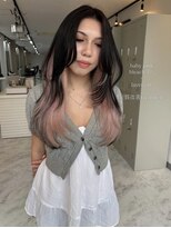 ヴィア 京都烏丸(Via)&nbsp;10代20代/インナーカラー／ホワイトピンク/髪質改善/レイヤー