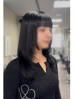 アーチフォーヘア 心斎橋店(a-rch for hair)&nbsp;個性派前髪とレイヤー