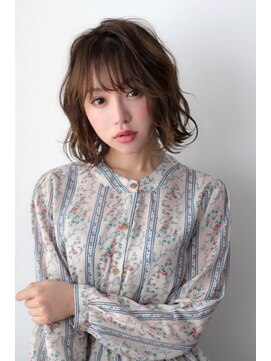 ルフ ヘアーデザイン(ruf hair design) 【ruf hair design】ボブウェーブスタイル