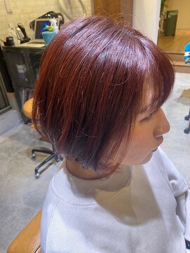 ヘア サロン ルート 幕張(Hair Salon ROUTE) 《大人可愛い》ナチュラルボブ [ROUTE幕張店]