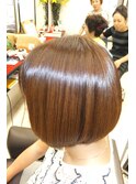 艶髪ショート髪質改善カラー小顔スタイル