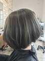 ラッシュヘアー(Rush hair)&nbsp;コンサバボブにメイプルオリーブのcolourを！！
