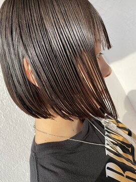 ゴッドヘアーアンドメイク 前橋元総社店(GOD Hair&Make) 濡れ感タイトボブ