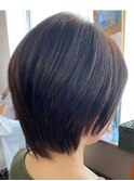 スッキリショートボブ