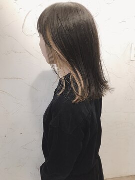 ナナカバイミーツハンド(nana.ca by meetsHAND) フェイスフレーミング × アッシュグレージュ