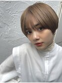 大人可愛いコンパクトマッシュショート