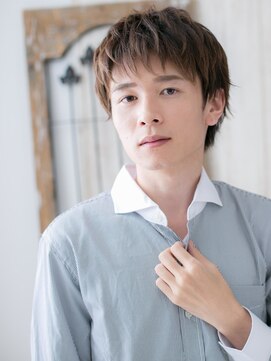 トニーアンドガイメン ホテル京阪仙台店(TONI&GUY MEN) 透明感ニュアンスカラー！モテ系ナチュラルウルフd