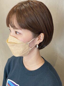 エルロンバイマフェ(AILERON by mahae) 【ミニボブ】前髪ありでかわいらしい印象に！