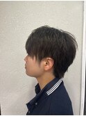 マッシュウルフ刈り上げないスタイルメンズカット所沢