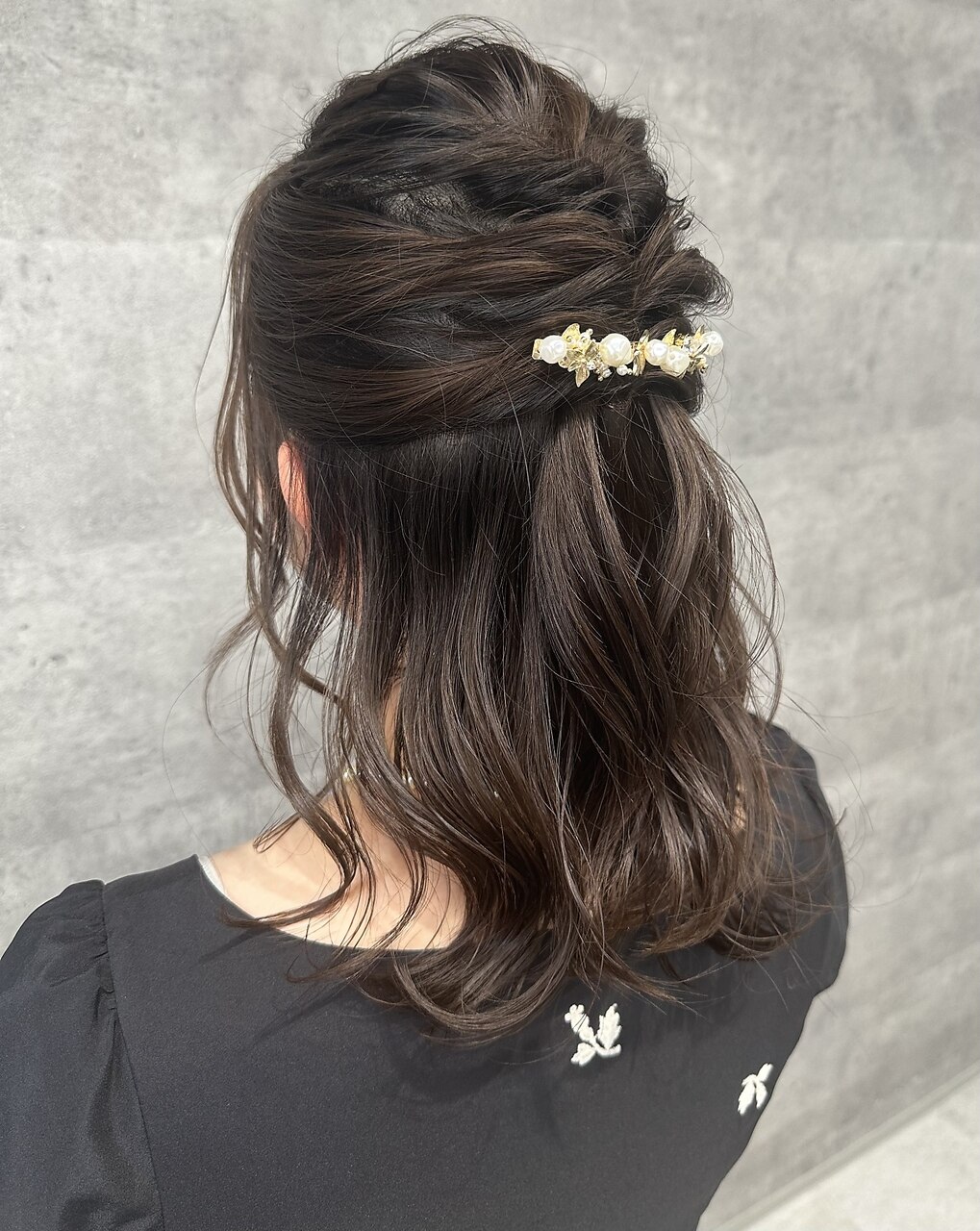 2025年夏】ハーフアップ くるりんぱの髪型・ヘアアレンジ｜人気