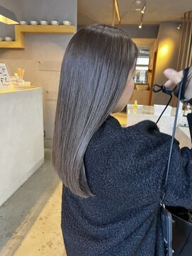 ミー(mii) 【mii】ブリーチ/くすみグレージュ