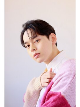 ソイクフ(SOY KUFU) MEN’S HAIR マッシュパーマアッシュブラックカルマパーマ