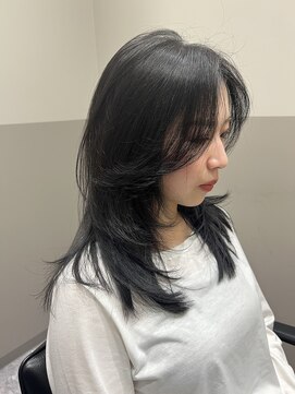 ジーナ 渋谷神南(Zina) 髪質改善＊韓国ブルーブラック＊美髪【Zina  渋谷神南】