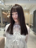 マーシィ(MARCIE)&nbsp;【natsumi】イルミナカラーグレージュ×顔まわりカット