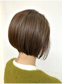 大人可愛い小顔前下がりボブ×ナチュラルボブ×ミニボブ20代30代
