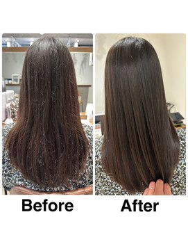 セラ バイ ユーレルム(SerA by U-REALM) 本物のトリートメント【髪質改善】　担当　森