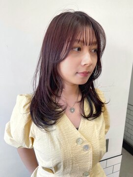 エマエコル(Emma ecole) Emma ecole レイヤーカット/韓国風軽めレイヤーミディアム/栄