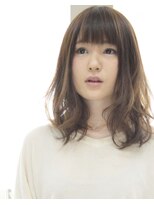 ヘアー カフェ コトノハ(hair cafe kotonoha) 【コトノハ】大人可愛い とろみエアリー ハイライト グレージュ 