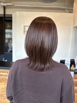 ヴァン カウンシル 王子(VAN COUNCIL)&nbsp;艶やか美髪が映えるくびレイヤー×秋冬カラー ブラウン/小顔#2