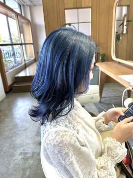 フラム(fulam) ブルー～ラベンダーグラデーション