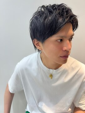 ネイロ 錦糸町(NeiRo) アッシュブラックカルマパーマベリーショートダークアッシュ