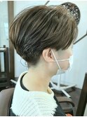 【Anne諳】アッシュベージュ刈上げマニッシュ【grande武蔵浦和】