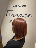 テラスアヴェダ 福岡パルコ店(Terrace AVEDA)&nbsp;春におすすめサーモンピンクカラー