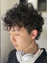 カムジーヘッドカミノウラ(COMEGHEAD KAMINOURA)&nbsp;波巻きスパイラルパーマメンズマッシュパーマツイストパーマ