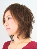 30代40代50代　ミディアムレイヤー　伸ばしかけの方にお勧め！