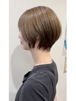 アイズヌーボー(I's NUBOU)&nbsp;函館/丸みショート/ベージュカラー