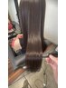 【質感革命】カット+つるりんちょ。zero髪質改善カラー￥17600