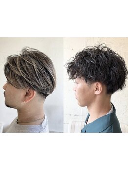 【高リピート率◎】メンズパーマやカラーが得意なスタッフ多数在籍♪あなたのなりたいを叶えます！
